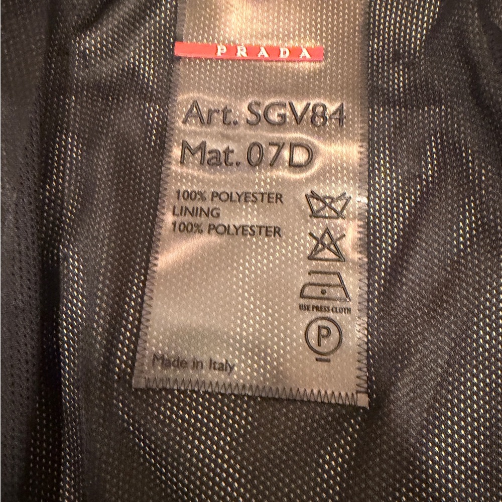 Prada Light Blue And Black Jacket - image 5